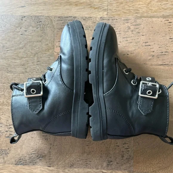 H&M Toddler Combat Boots Size 25/8.5 - Picture 3 of 6